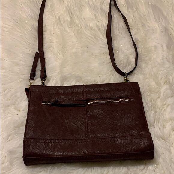 Bueno Plum Crossbody Bag with Adjustable Strap NWOT - Picture 1 of 11